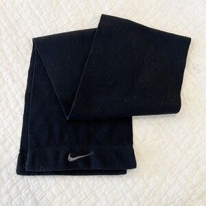 Nike Scarf Black Fleece Unisex Logo Outdoor Hiking Casual Athleisure Activewear